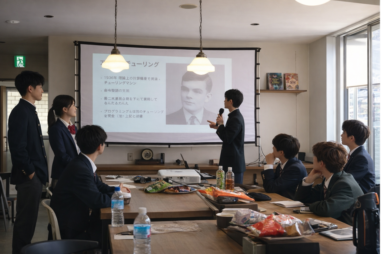 ST Lab — プロジェクト発表会の様子